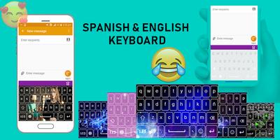 Spanish Keyboard poster