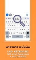 Lao Keyboard Fonts & Emoji Affiche