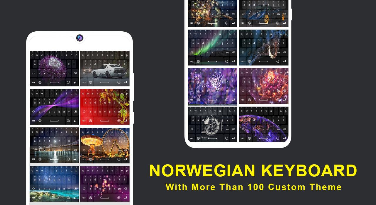 Fast Norwegian keyboard for android Norsk tastatur for Android - APK  Download