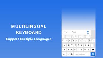 Multilingual Keyboard, Ask AI poster