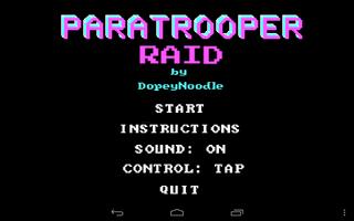 Paratrooper Raid Poster