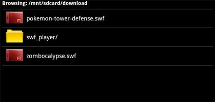 Flash for SWF and FLV Player تصوير الشاشة 1