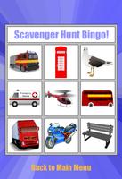Scavenger Hunt Bingo! Affiche