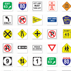 Road Signs آئیکن