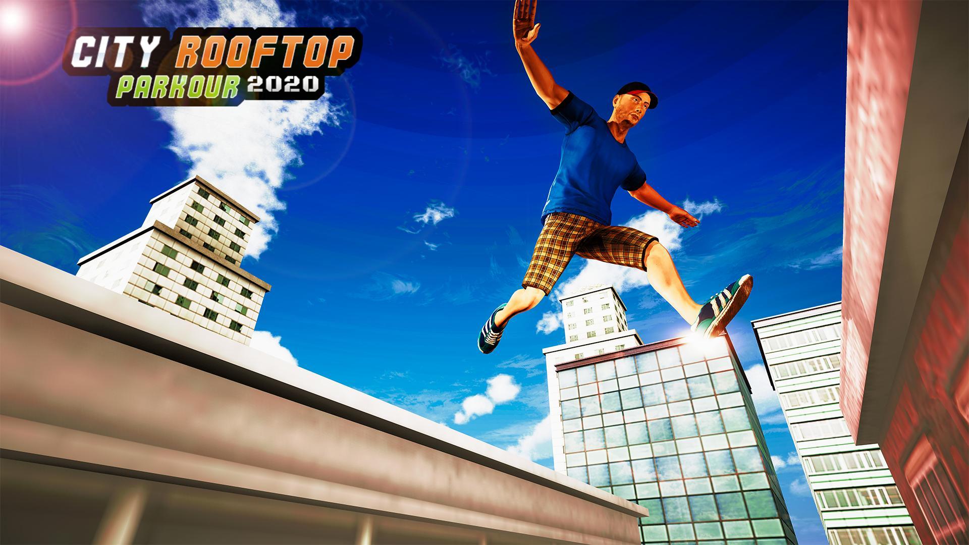 City Parkour Sprint Runner Simulator Rooftop Game For Android Apk Download - how to make a sprint simulator roblox studio