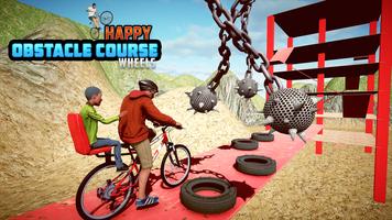Happy Guts Glory Wheels 2020: BMX Obstacles Course Screenshot 1