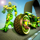 Robot Light Bike Stunts Racing icon