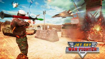 RPG Jet Sky War Fighter - Airplane Shooting Combat capture d'écran 1