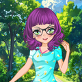 Girl in Forest Dress Up Game