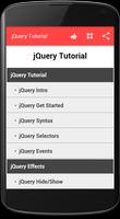 jQuery Tutorial & Reference الملصق