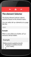 jQuery Tutorial & Reference screenshot 3