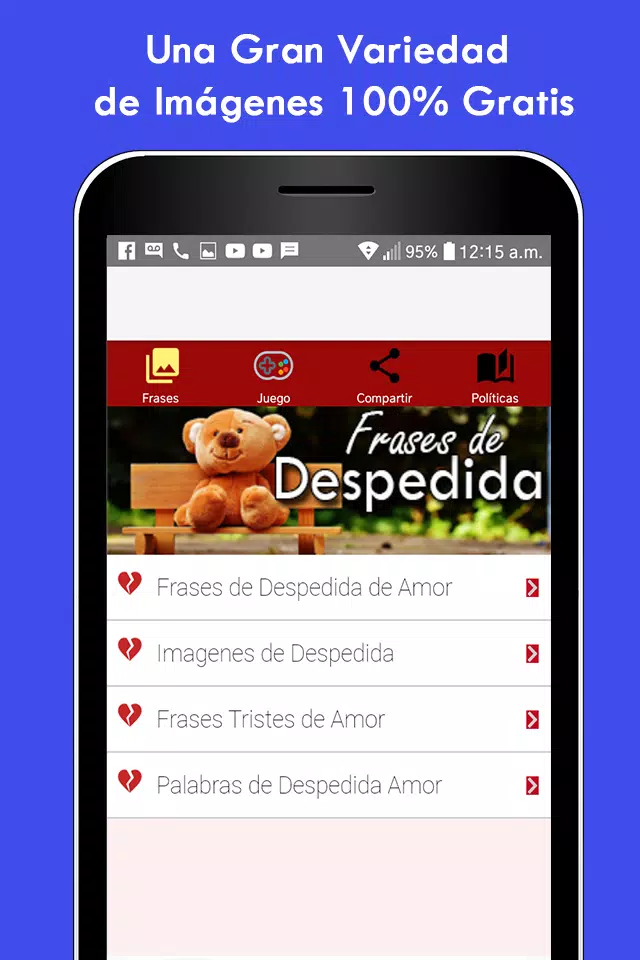 Frases de Despedida de Amor APK untuk Unduhan Android