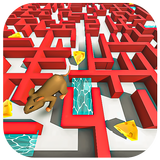 Maze Mouse 3D Zeichen