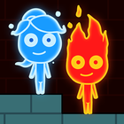 Red Stick and Blue Stick - Puzzle Maze Adventure иконка