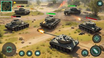 Military Tank War Machine Sim Affiche