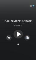 Balls Maze Rotate Affiche