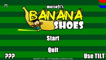Poster Banana Shoes