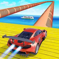Crazy Car Stunt Games 3D Affiche