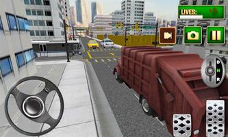 City Garbage Truck Simulator Ekran Görüntüsü 2