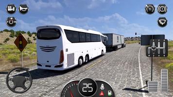 Coach Bus Simulator Game Affiche