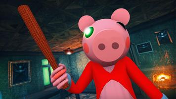 Escape Piggy Survival Game 202 captura de pantalla 1