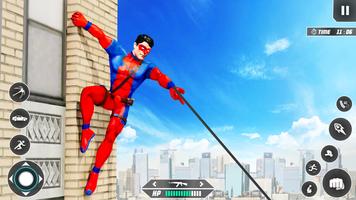 Rope Hero Crime Simulator 3D 海報