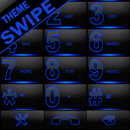 THEME SWIPE DIALER SPETRA BLUE APK