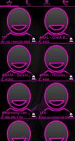 THEME SWIPE DIALER SPETRA PINK screenshot 2