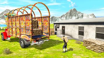Heavy Pak Truck Driving Sim 3D capture d'écran 3