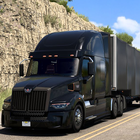 us truck simulator driving 3D icône