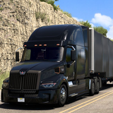 us truck simulator driving 3D icône