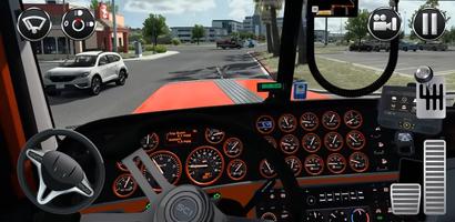 us truck simulator driving 3D capture d'écran 3