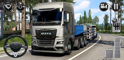 us truck simulator driving 3D capture d'écran 1