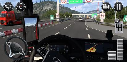 us truck simulator driving 3D capture d'écran 2