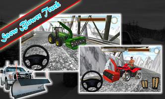 Winter Snow Blower Truck Sim screenshot 1