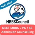 NEET 2024 MBBS/PG Counselling simgesi