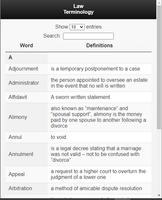 Basic Law Terms poster