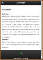 Literary Terms Ekran Görüntüsü 1