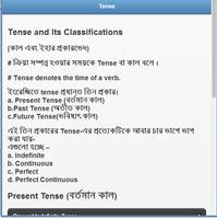 Tense for Bengali Students Affiche