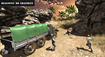 US Army War Truck Driver 3D screenshot 1