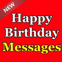 Happy Birthday Messages Affiche