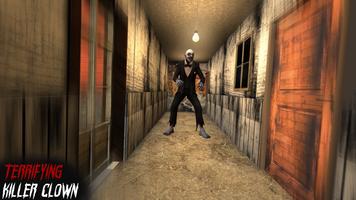 Horror Clown Scary Escape Game imagem de tela 2