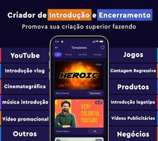 Intro Video- Promo Video Maker Cartaz