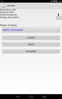 Process Server Mobile syot layar 1