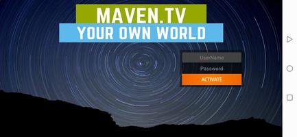 MAVEN IPTV Plakat