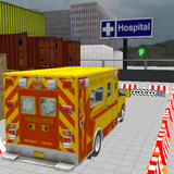 Ambulance parking 2025 game 3d icon