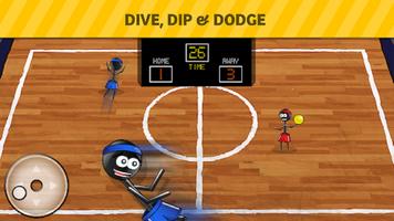 Stickman Dodgeball Match capture d'écran 1