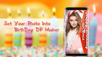 Happy Birthday Profile DP Maker 2018 capture d'écran 1