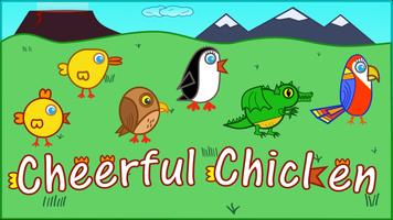 Cheerful Chicken Affiche