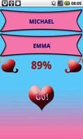 Droid Love Calculator capture d'écran 1
